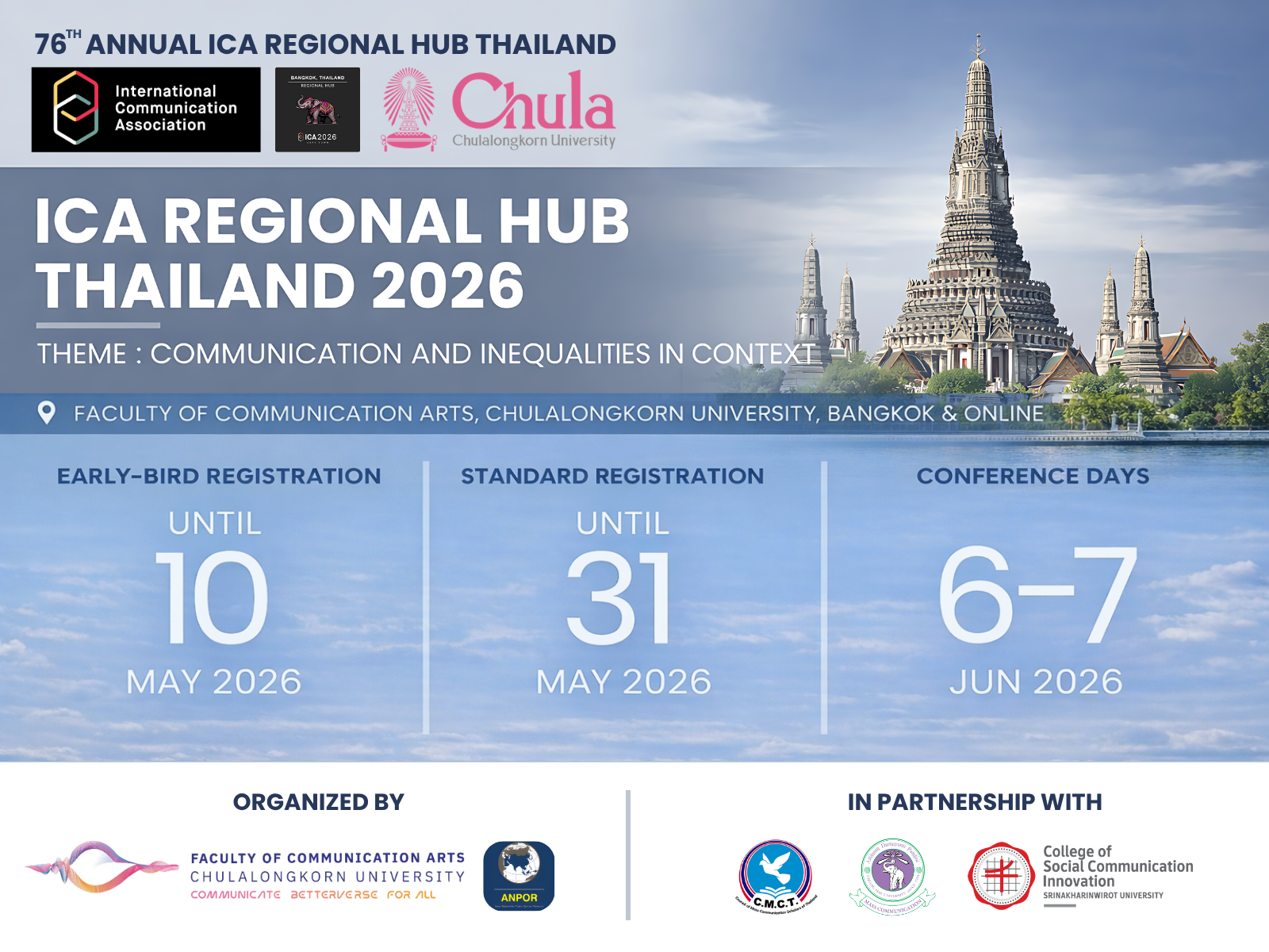 ICA Thailand Regional Hub 2026 (Student Early Bird Rate 3,000 Baht)